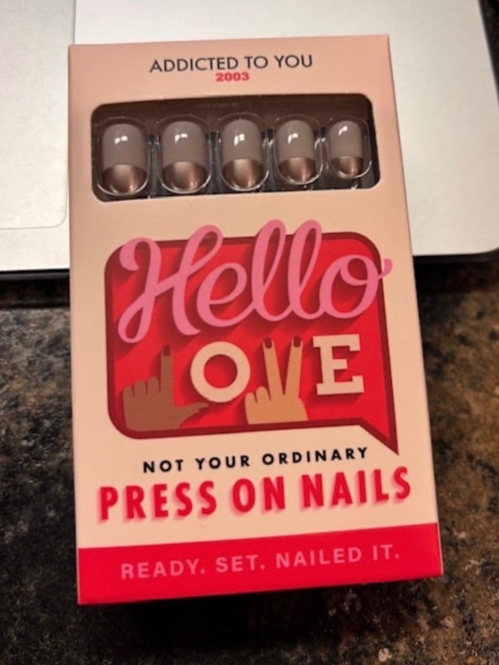 Hello Love "Addicted to You" Press On Nails